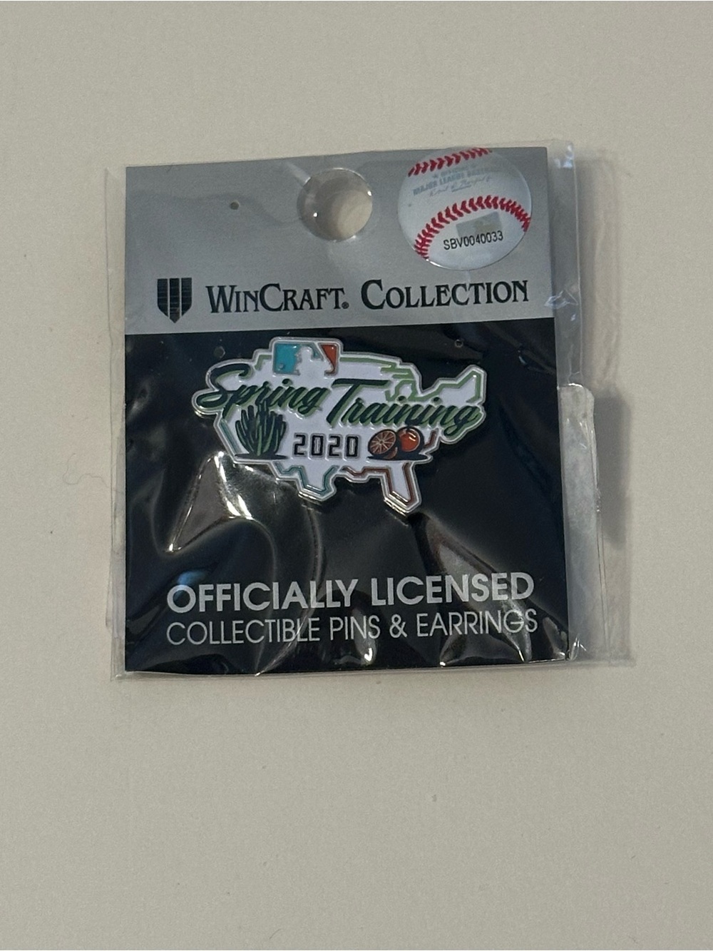 2020 MLB Cactus & Grapefruit League Logo Spring Training WinCraft Lapel Pin NEW